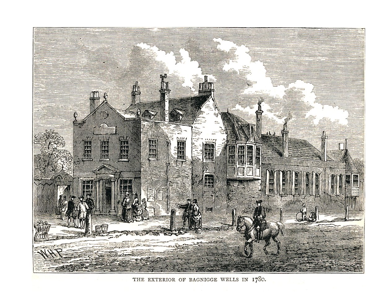 Bagnigge Wells, 1780 de Unbekannt