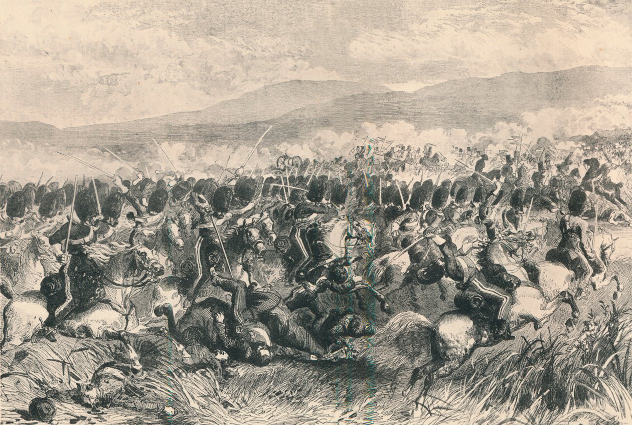 Balaclava, 25 de octubre de 1854. La carga de los Scots Greys de Unbekannt