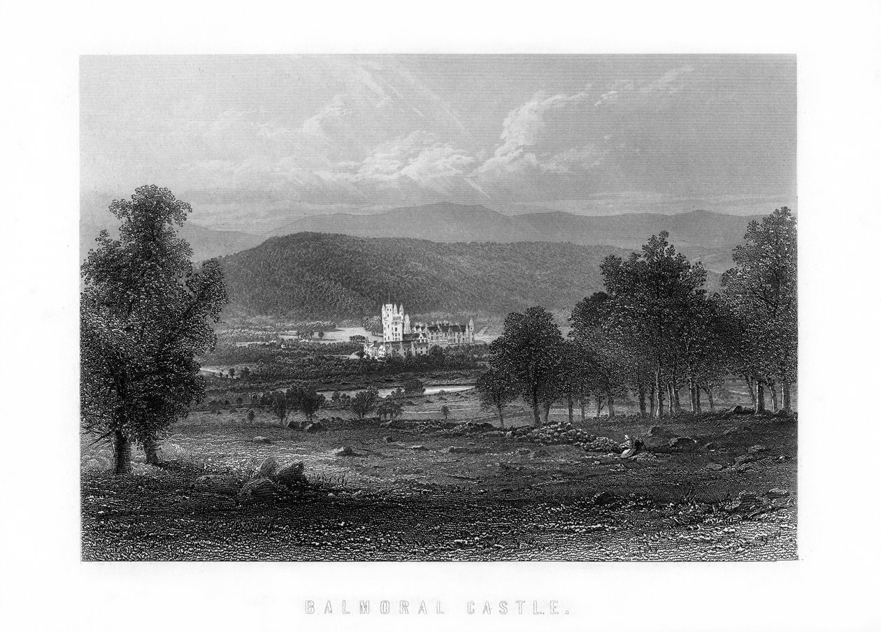 Castillo de Balmoral, Aberdeenshire, Escocia, 1899 de Unbekannt