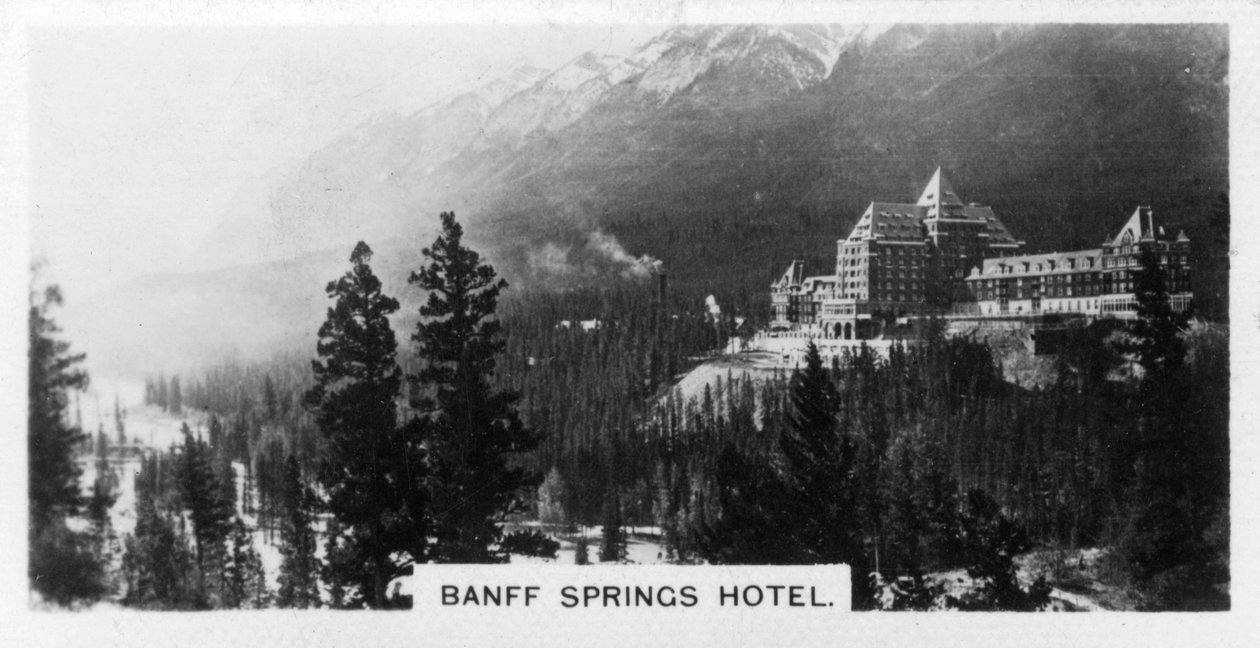 Hotel Banff Springs, Alberta, Canadá, c. 1920s de Unbekannt