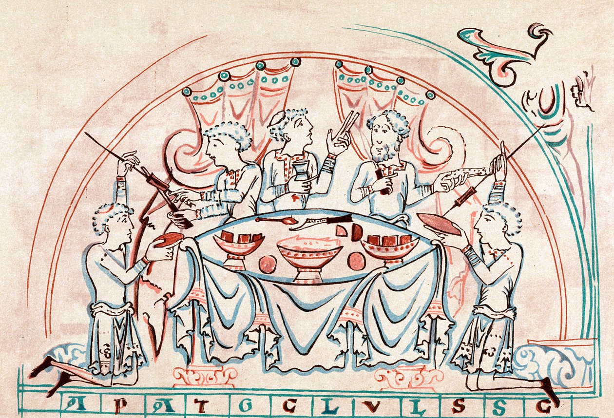 Banquete, siglo XI de Unbekannt