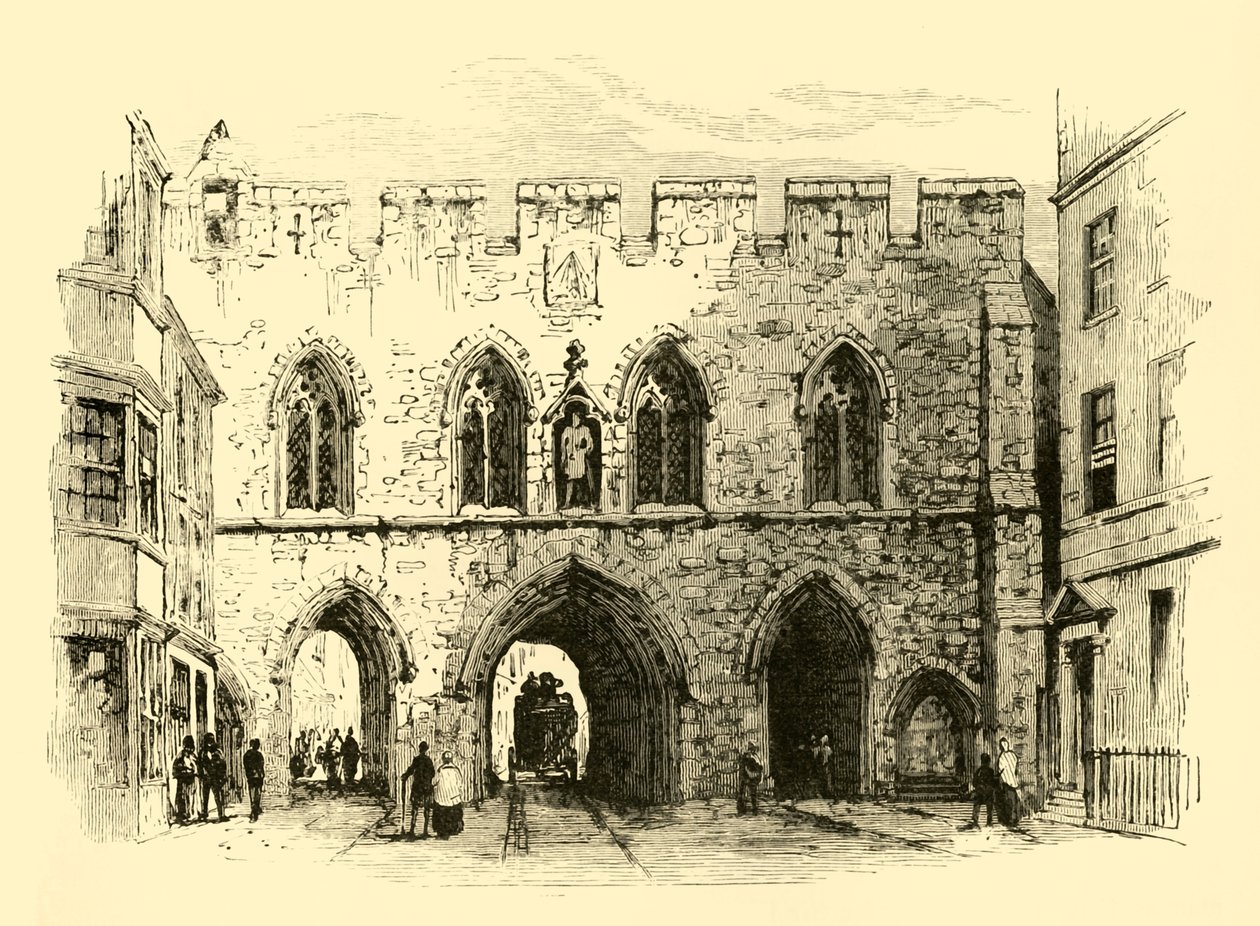 Puerta de Bar, lado sur, 1898 de Unbekannt