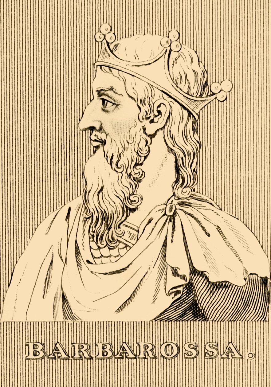 Barbarroja, 1122-1190 de Unbekannt