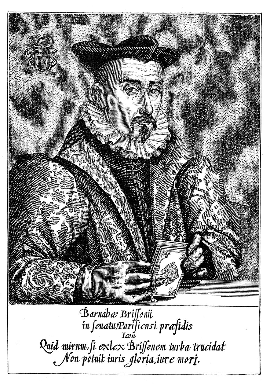 Barnabe Brisson, filólogo y jurista francés del siglo XVI de Unbekannt