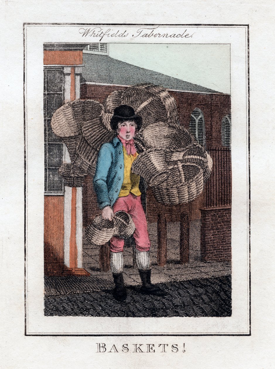 ¡Cestas!, Tabernáculo de Whitfield, Londres, 1805 de Unbekannt