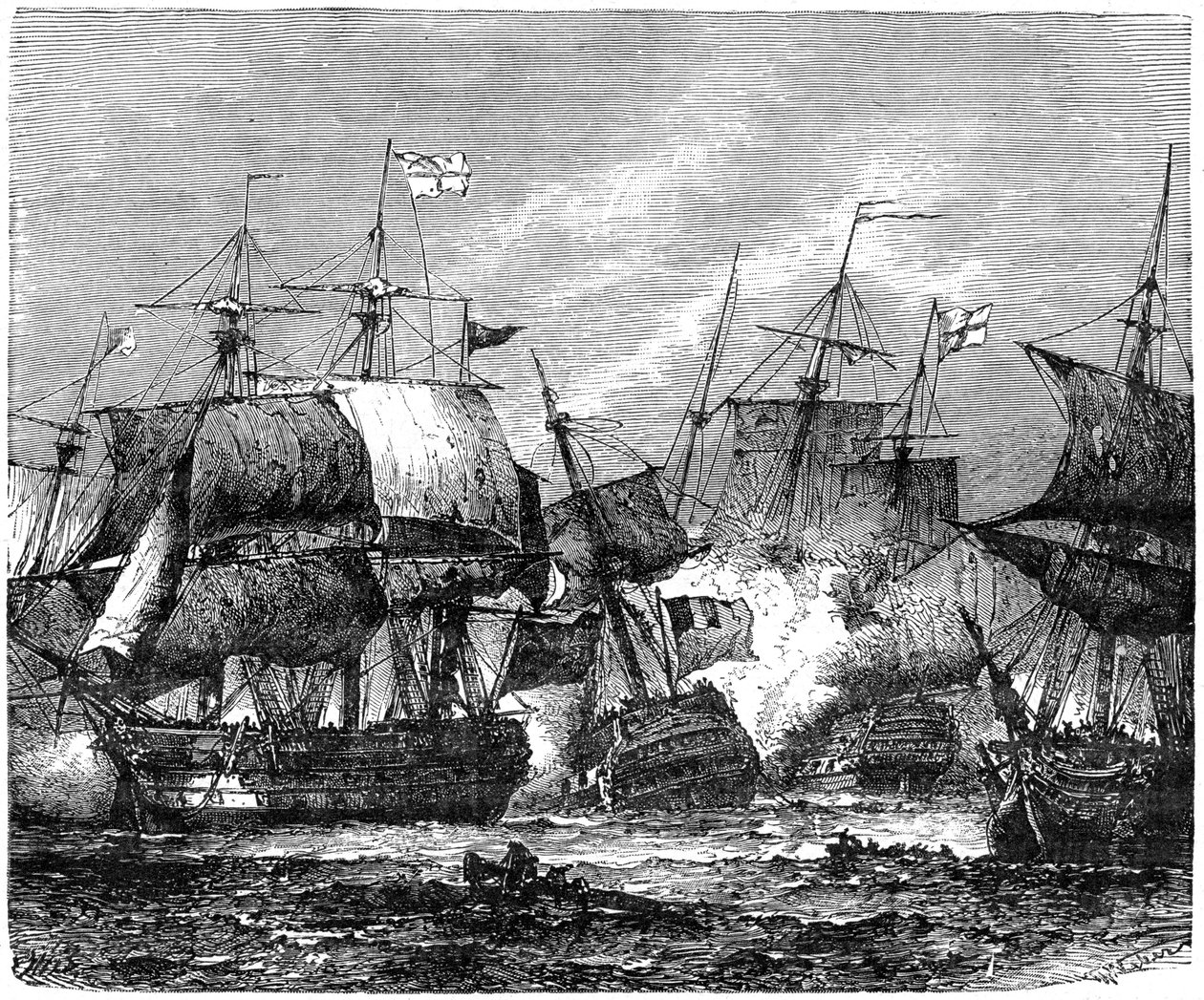 Batalla de la Bahía de Abukir, 1 de agosto de 1798, 1898 de Unbekannt