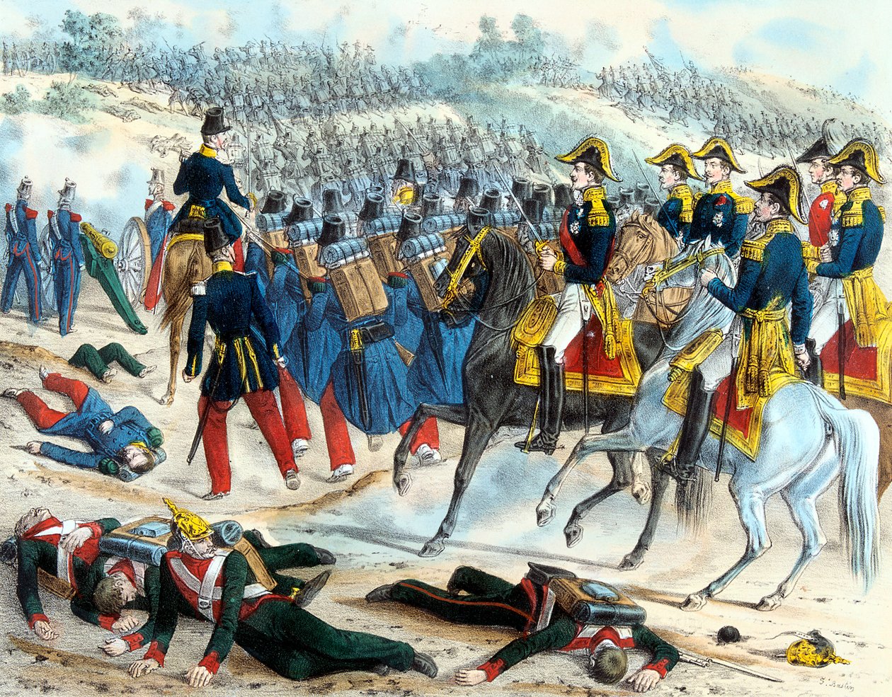 Batalla de Alma, Guerra de Crimea, 20 de septiembre de 1854 c1860 de Unbekannt