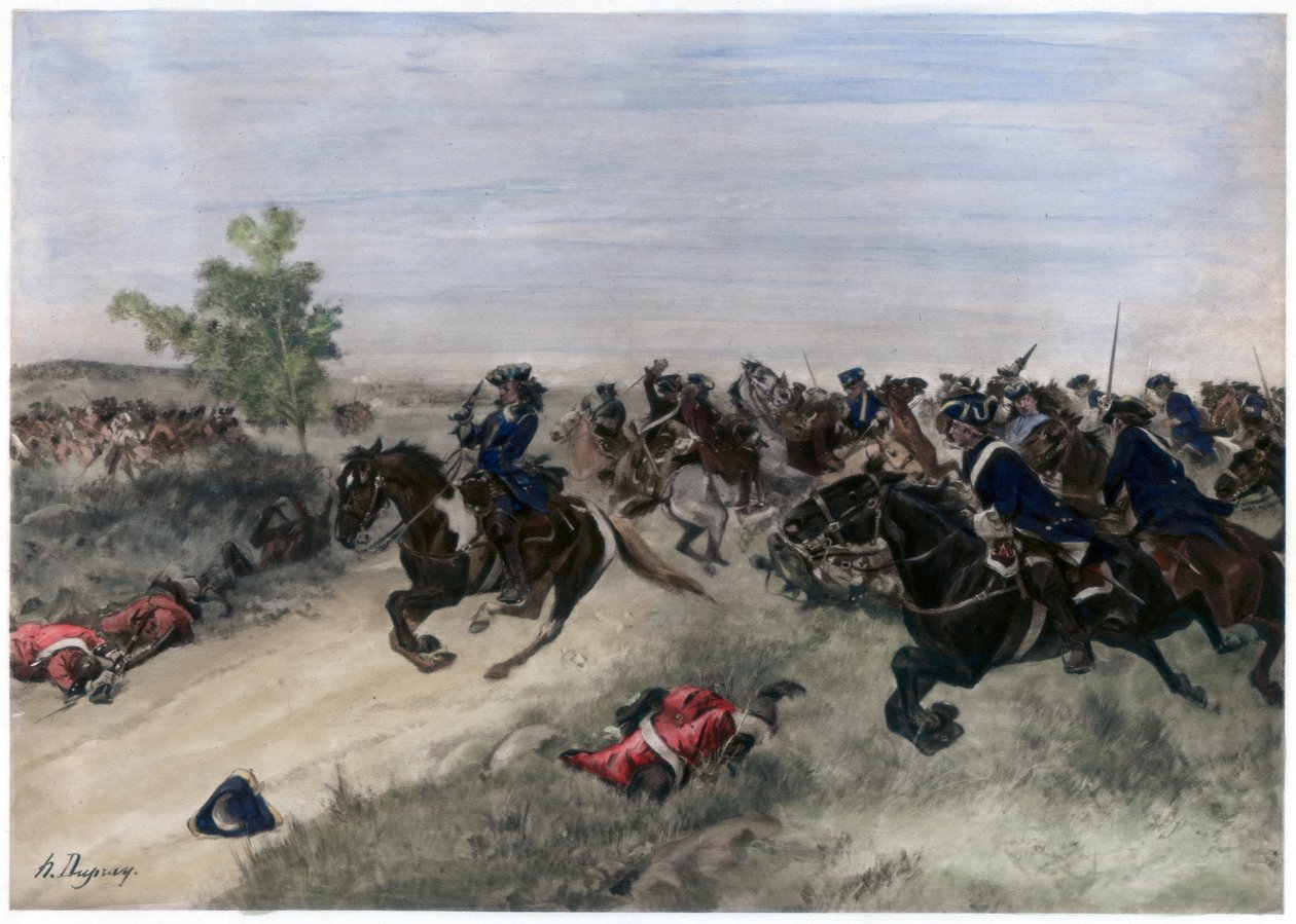 Batalla de Blenheim, 13 de agosto de 1704 de Unbekannt