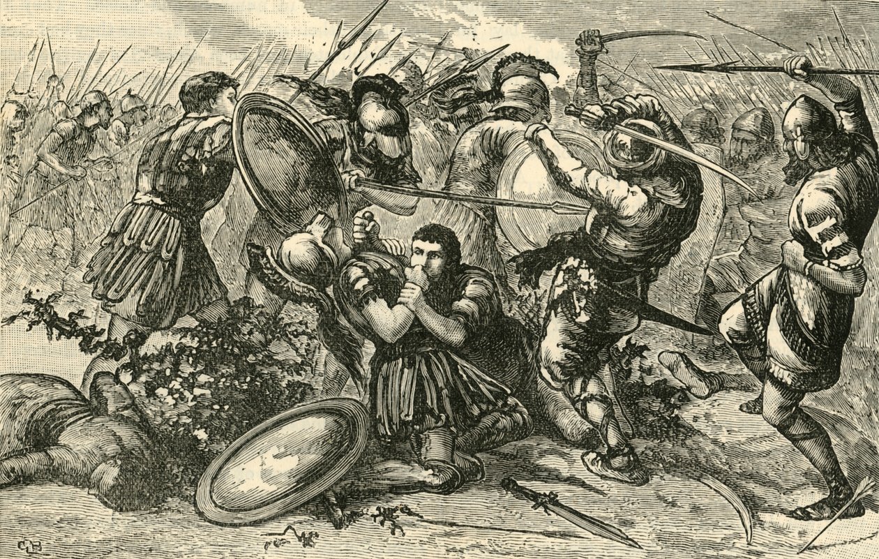 Batalla de Cunaxa, 1890 de Unbekannt
