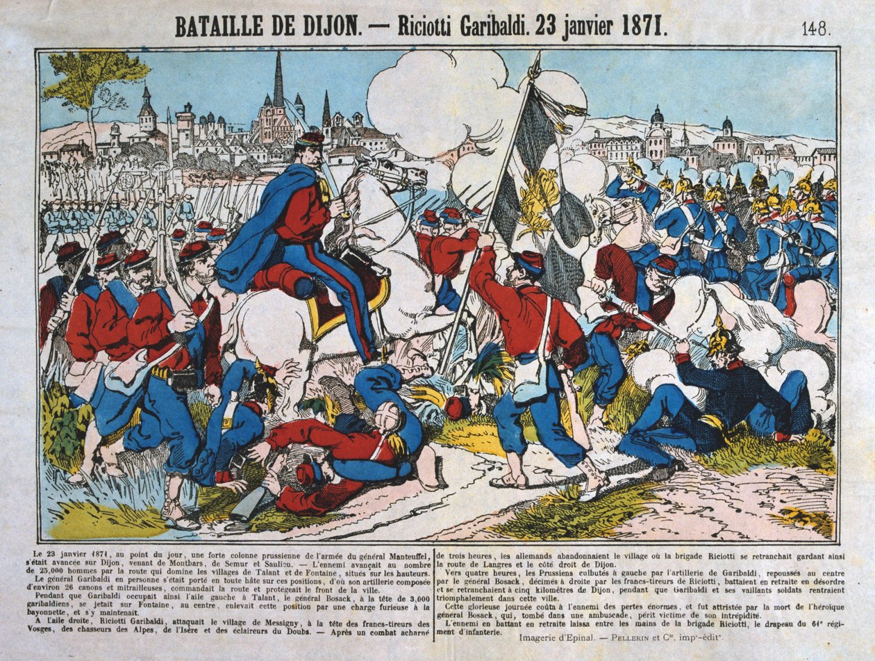 Batalla de Dijon, Guerra Franco-Prusiana, 23 de enero de 1871 de Unbekannt