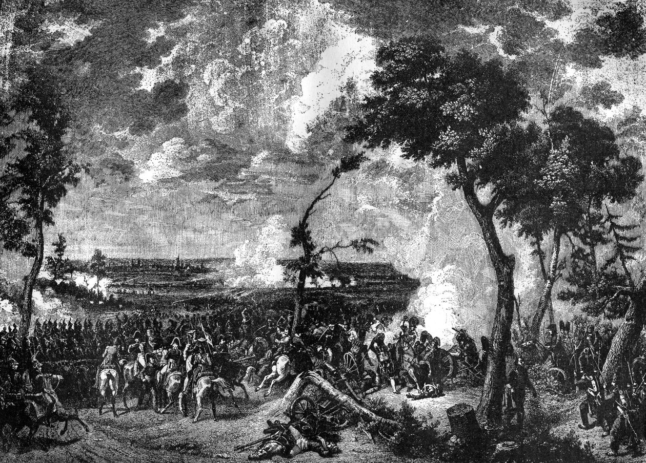Batalla de Hanau, Alemania, 30-31 de octubre de 1813 de Unbekannt