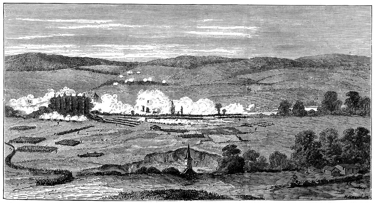 Batalla de Sedan, Francia, Guerra Franco-Prusiana, 1 de septiembre de 1870 de Unbekannt