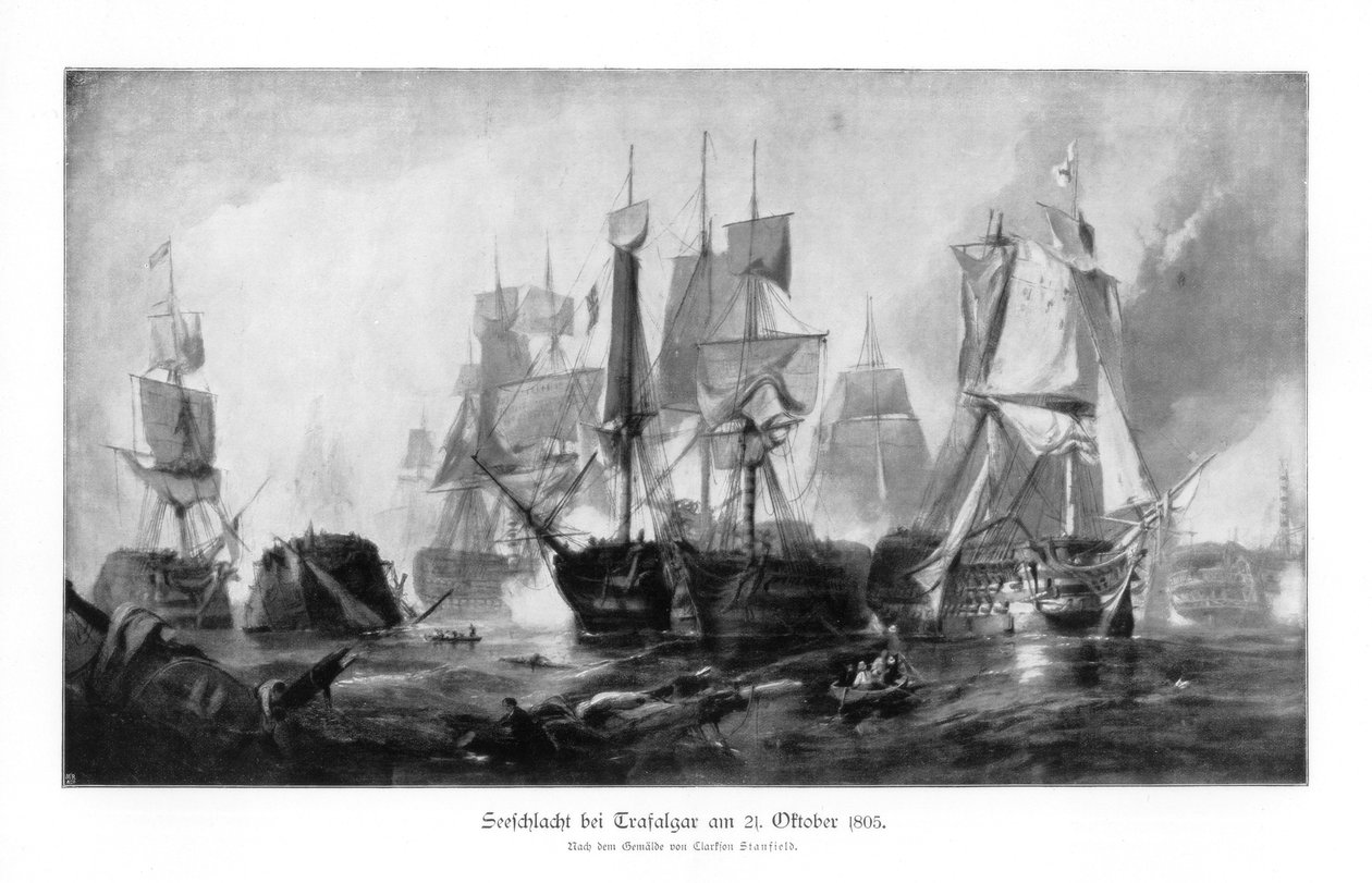 Batalla de Trafalgar, 21 de octubre de 1805, 1900 de Unbekannt