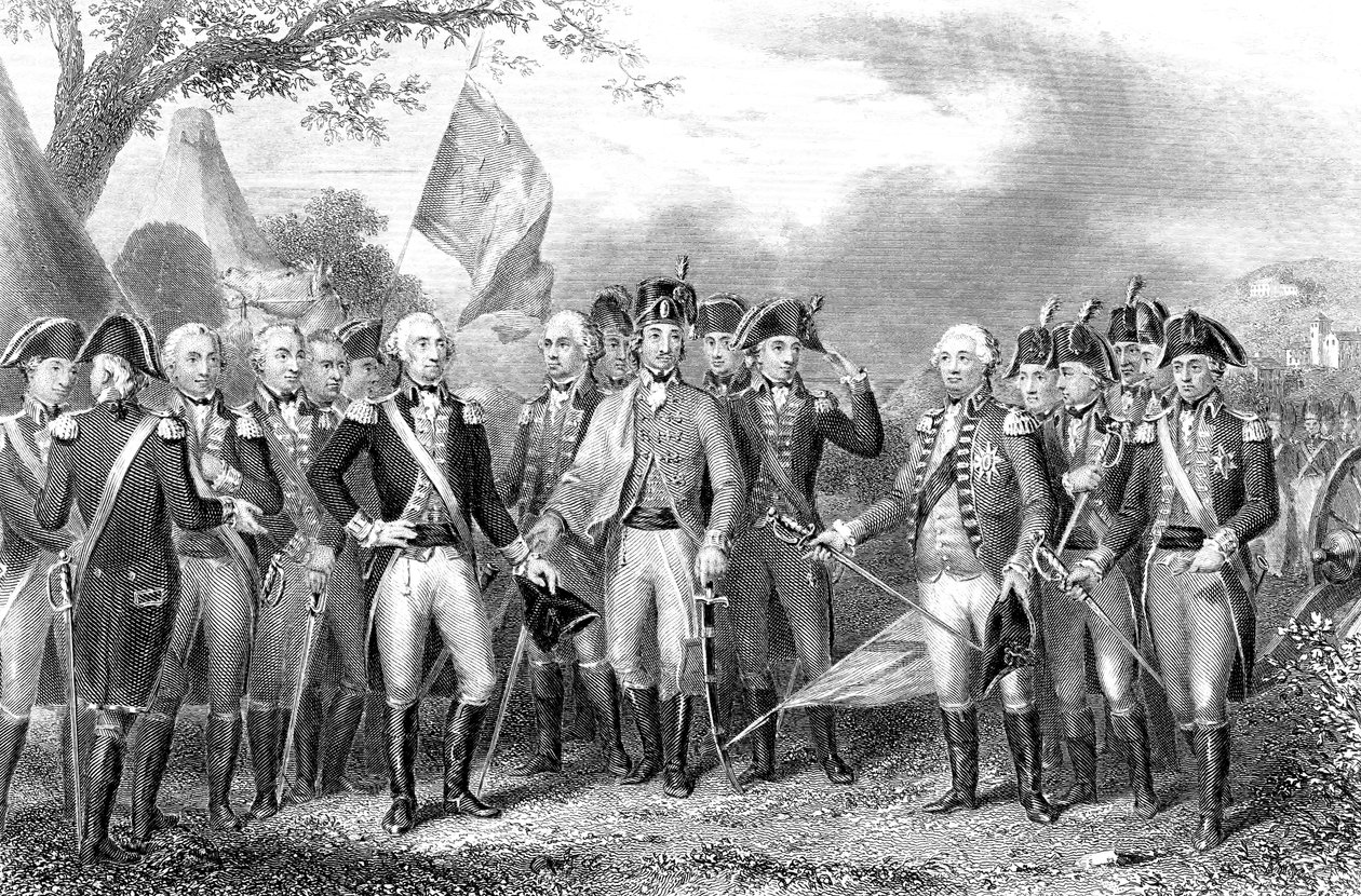 Batalla de Yorktown, Virginia, Guerra de Independencia Americana de Unbekannt