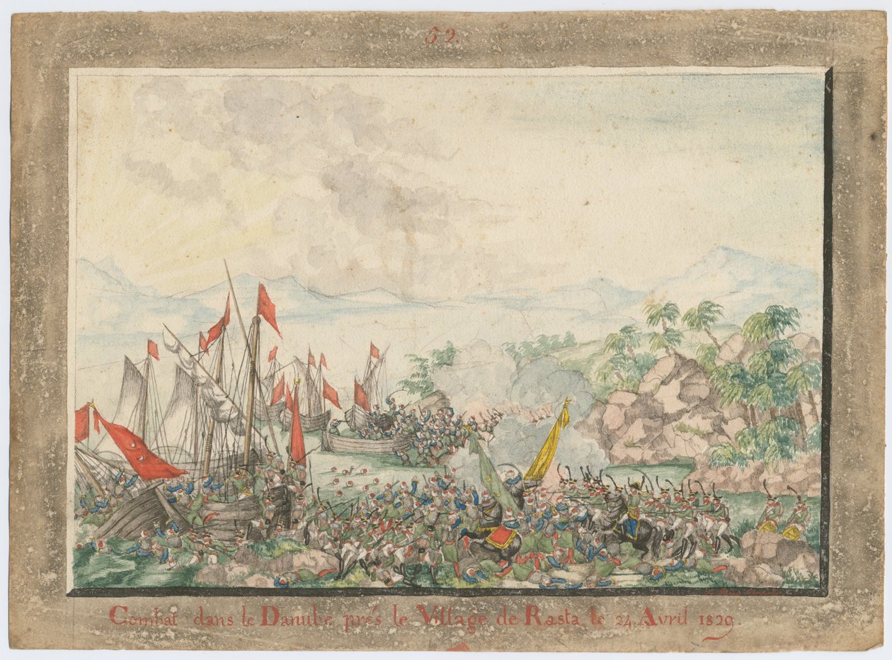 Batalla del Danubio 1828, 1829 de Unbekannt