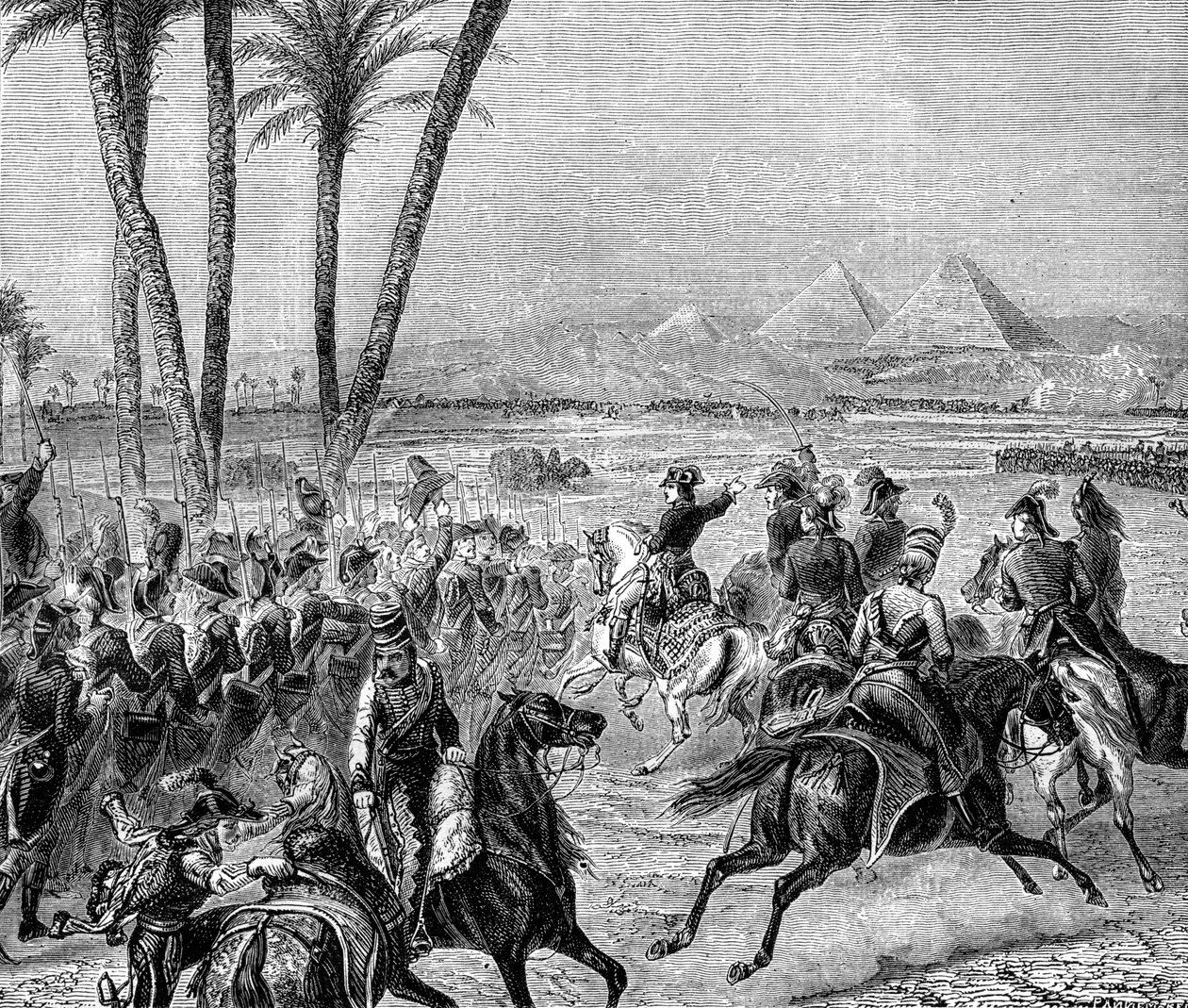 Batalla de las Pirámides, 21 de julio de 1798, 1882-1884 de Unbekannt