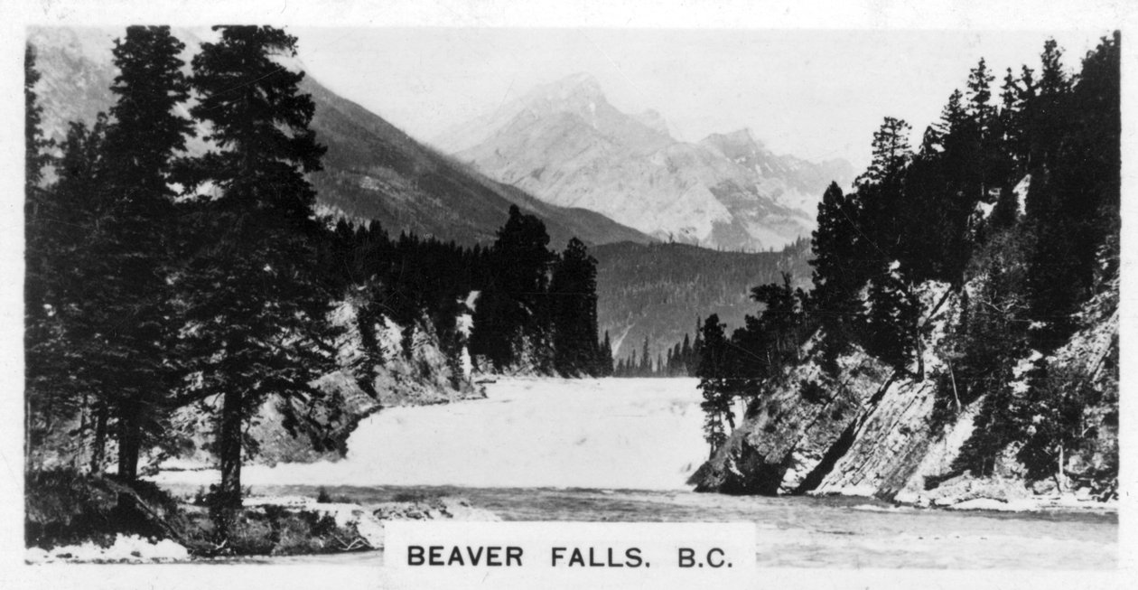 Beaver Falls, Columbia Británica, Canadá, c. 1920s de Unbekannt