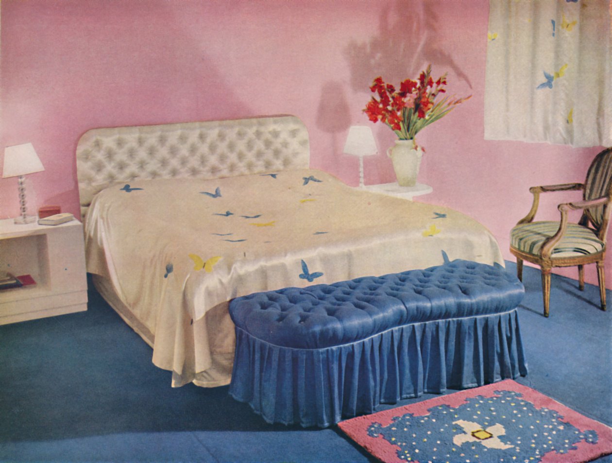 Dormitorio diseñado por Green and Abbott, Ltd., 1939 de Unbekannt