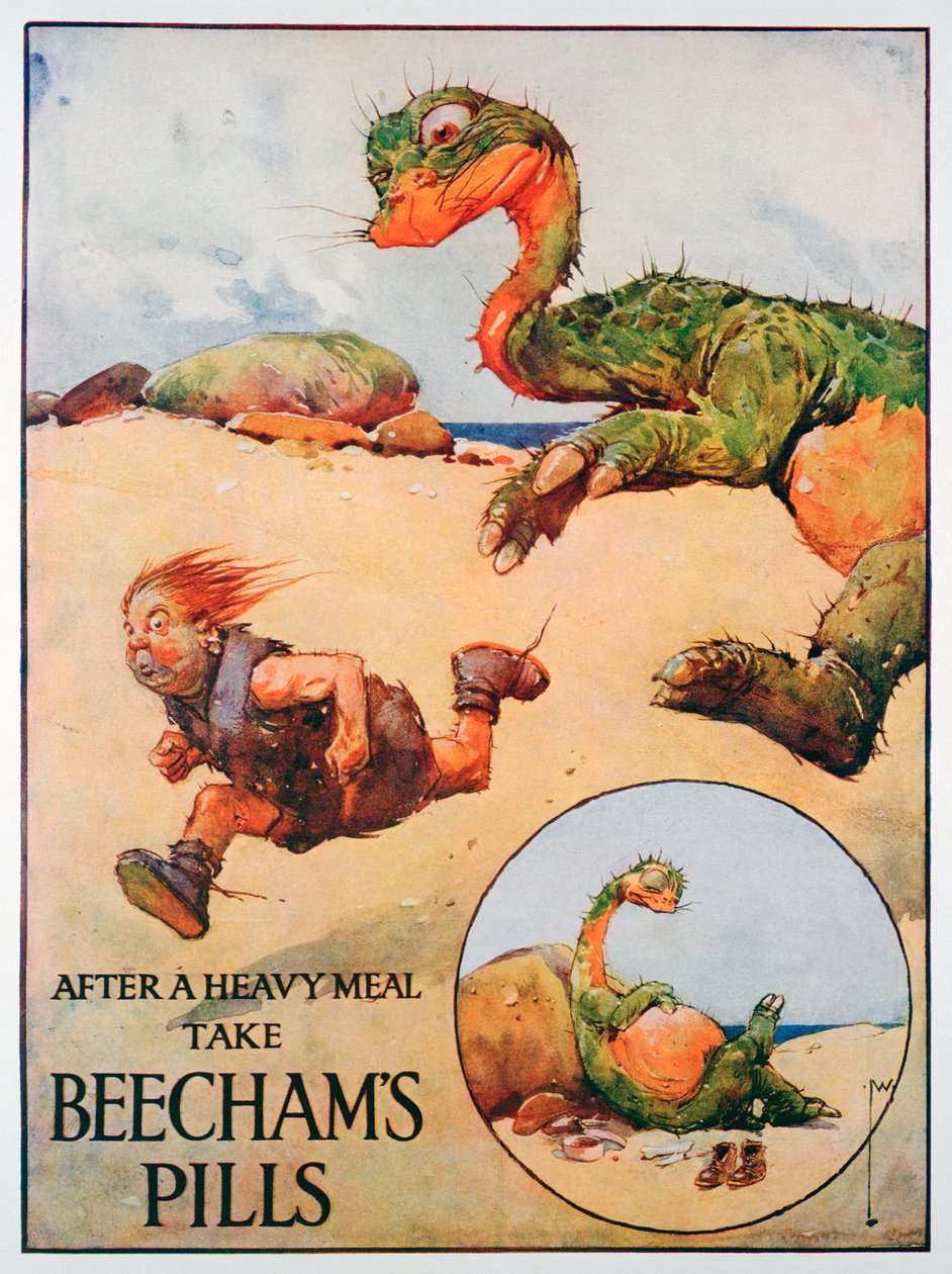 Anuncio de Beechams Pills, 1914 de Unbekannt