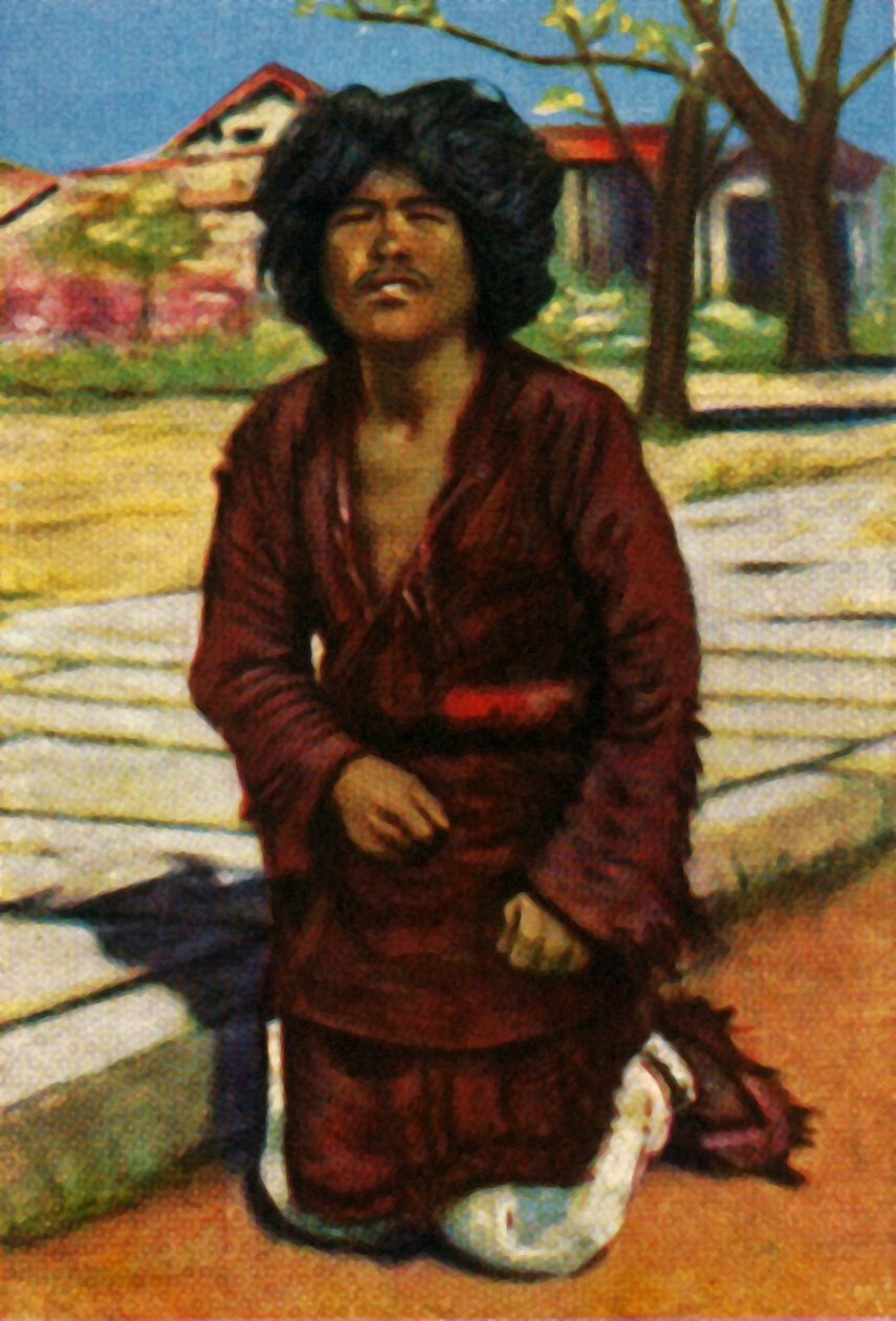 Mendigo, China central, c1928 de Unbekannt