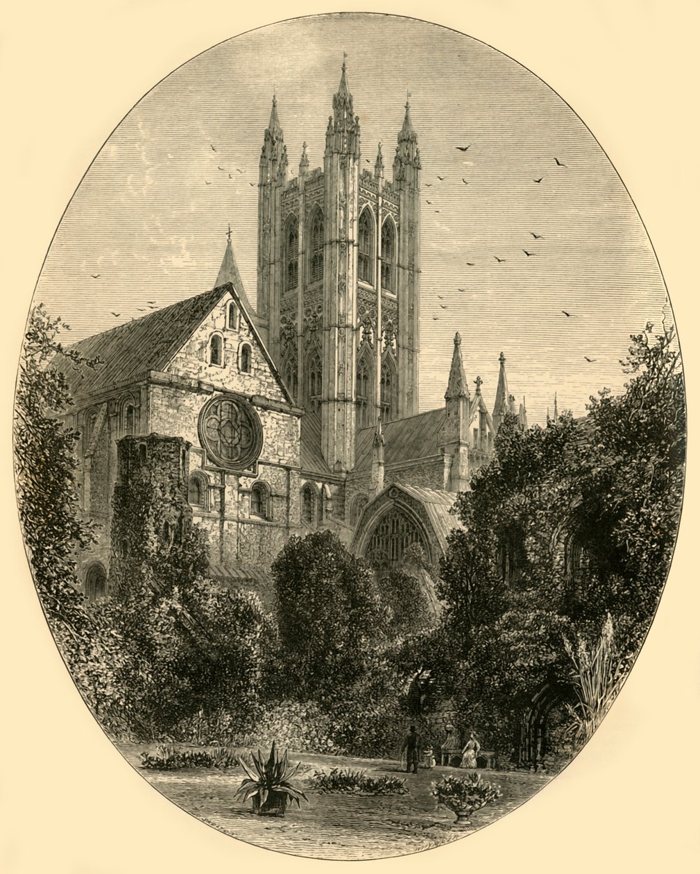 Torre Bell Harry, Catedral de Canterbury, 1890 de Unbekannt