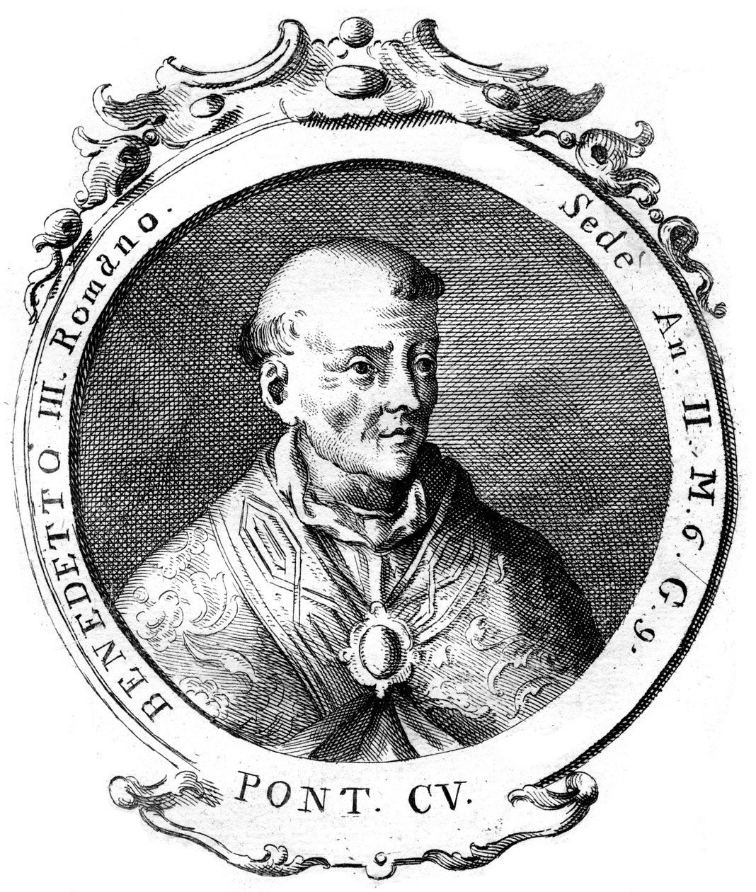 Benedicto III, Papa de la Iglesia Católica de Unbekannt