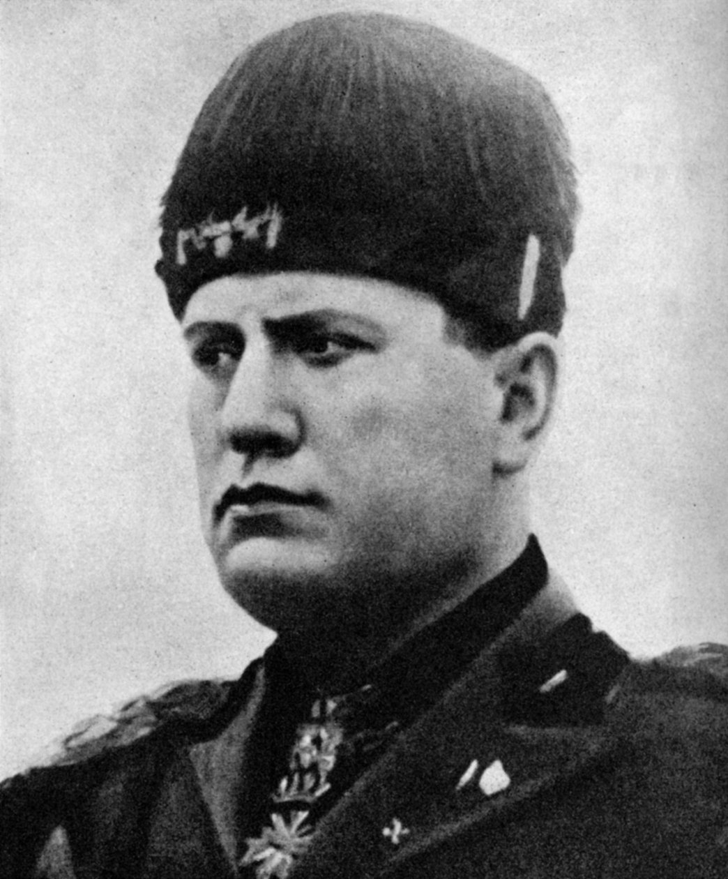 Benito Mussolini 1883-1945, dictador fascista italiano, 1922 de Unbekannt