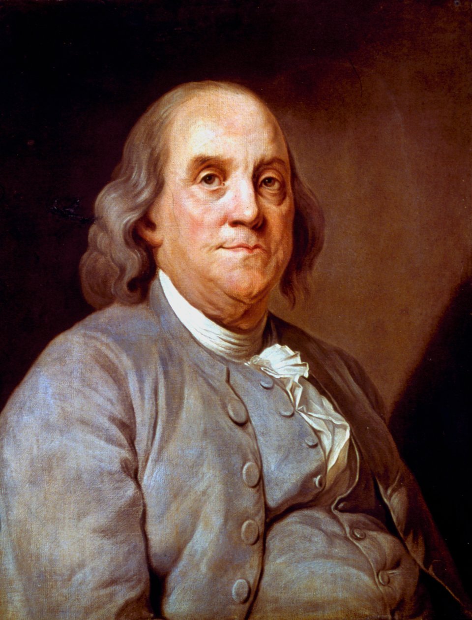 Benjamin Franklin, estadista, impresor y científico estadounidense, 1778 de Unbekannt