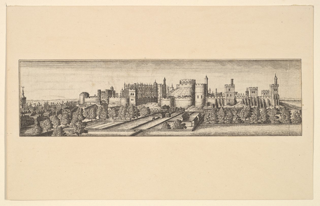 Berkshire, con el Castillo de Windsor, después de 1666 de Unbekannt
