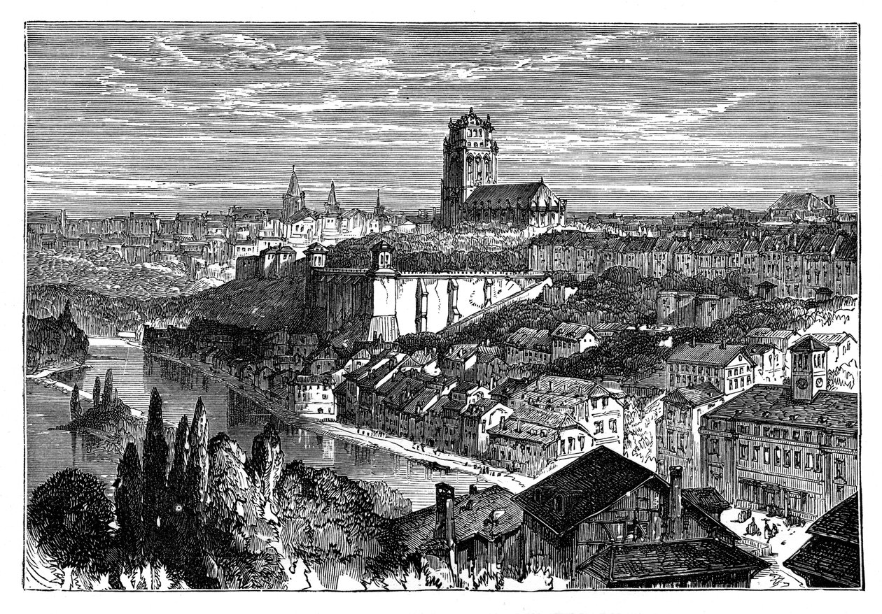 Berna, Suiza, c. 1890 de Unbekannt