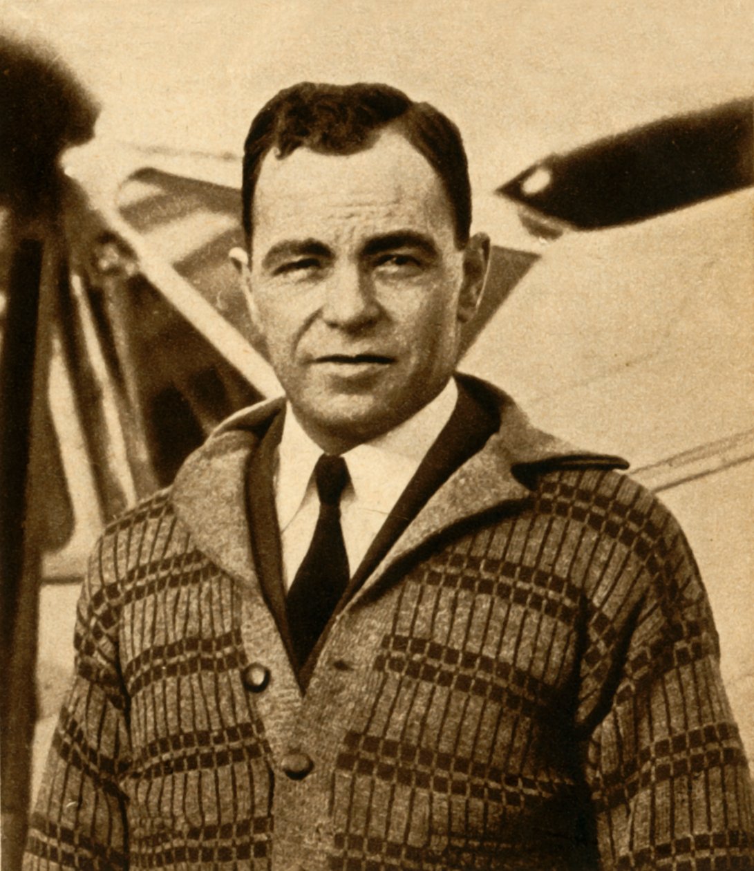Bert Hinkler, 1933 de Unbekannt