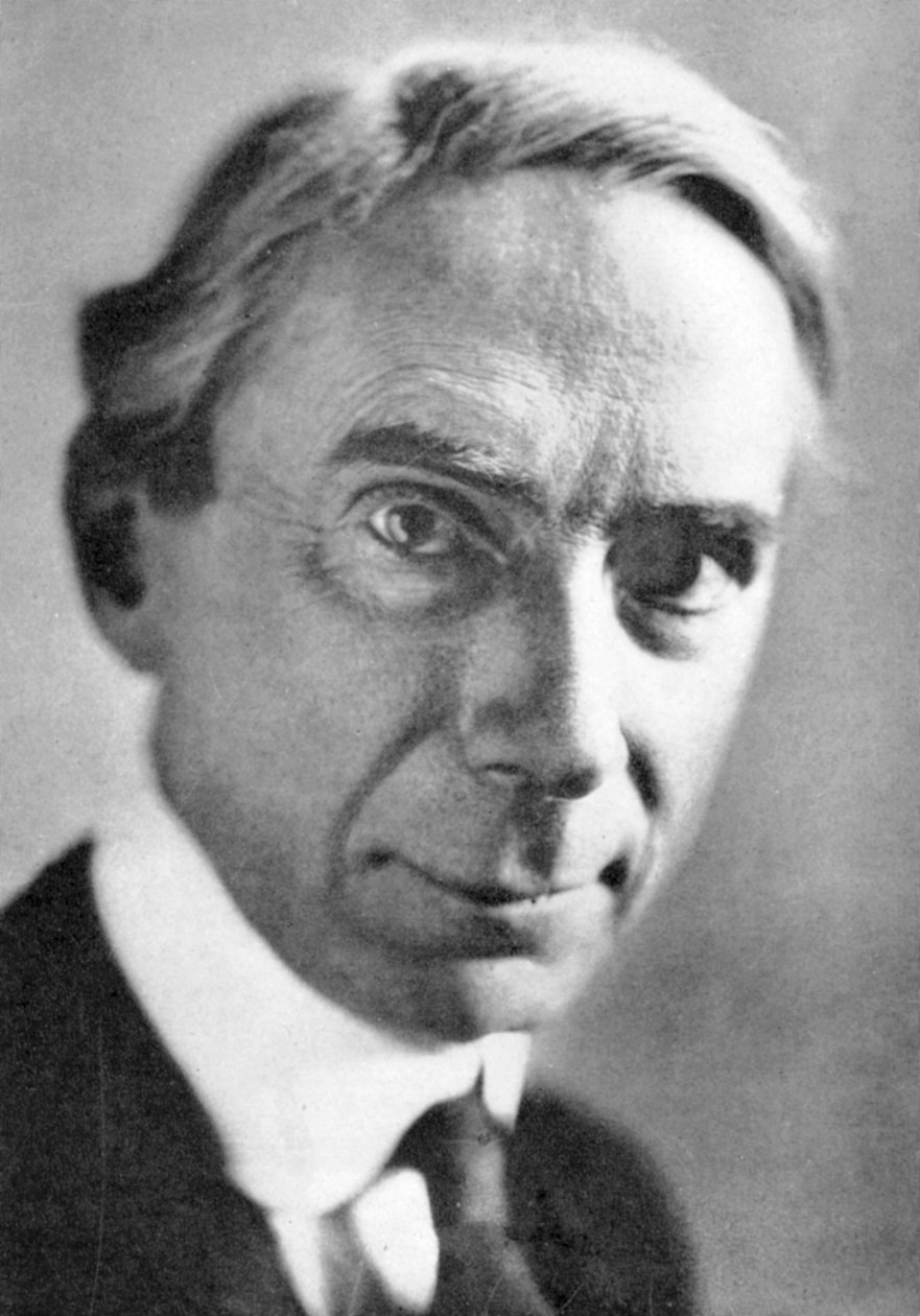 Bertrand Arthur William Russell 1872-1970, filósofo y matemático británico de Unbekannt