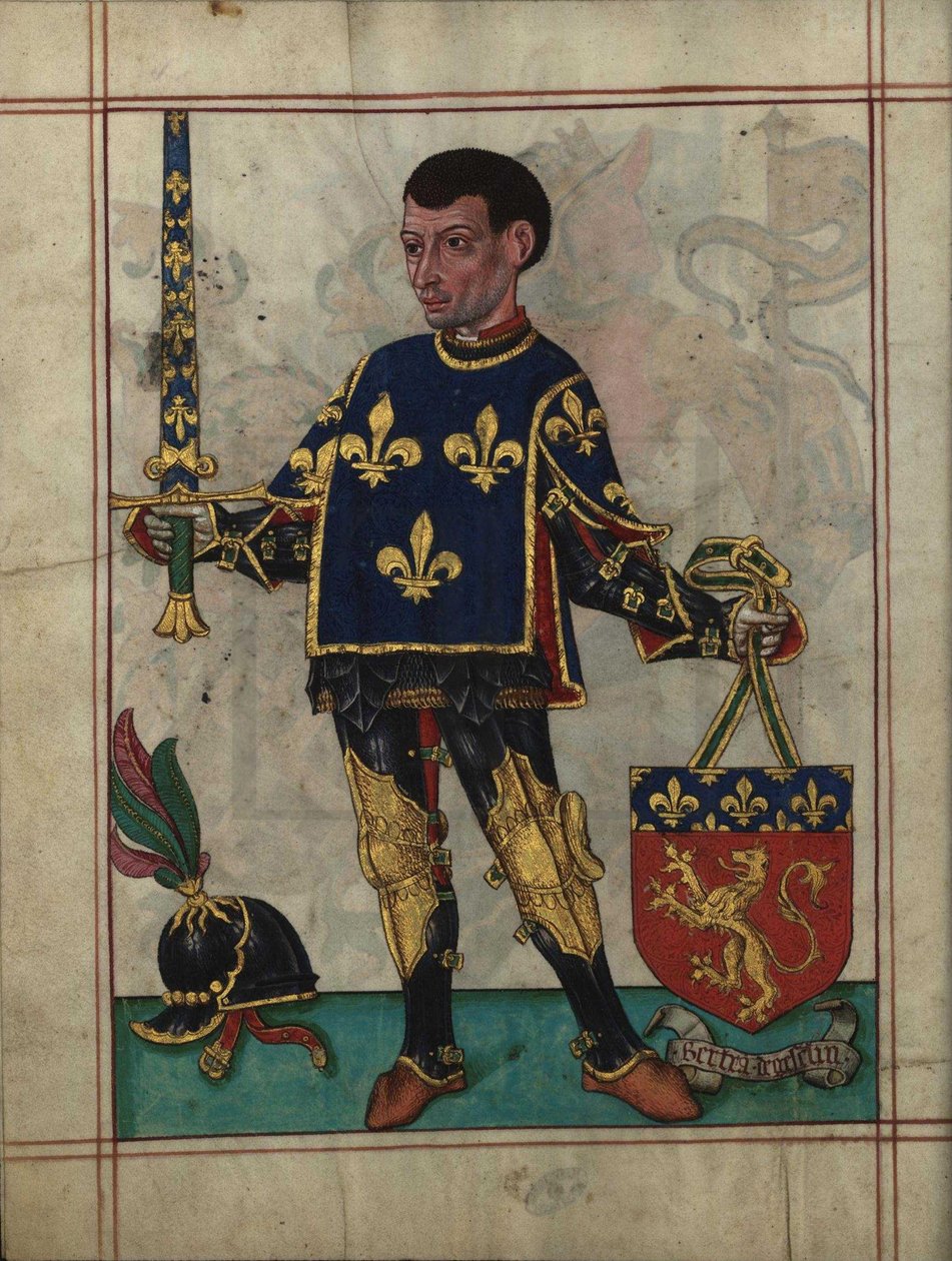 Bertrand du Guesclin Del Livro do Ameiro-Mor, 1509 de Unbekannt