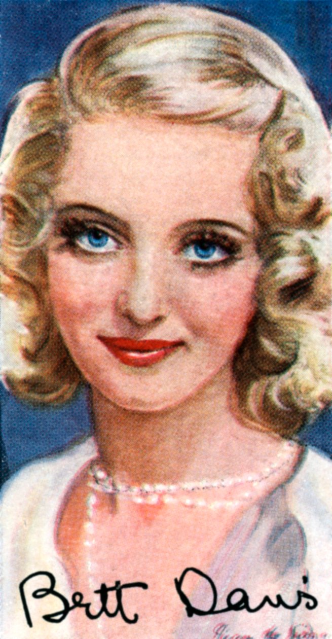 Bette Davis, 1908-1989, actriz estadounidense ganadora de dos premios de la Academia, siglo XX de Unbekannt