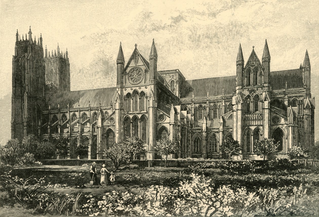 Minster de Beverley, 1898 de Unbekannt