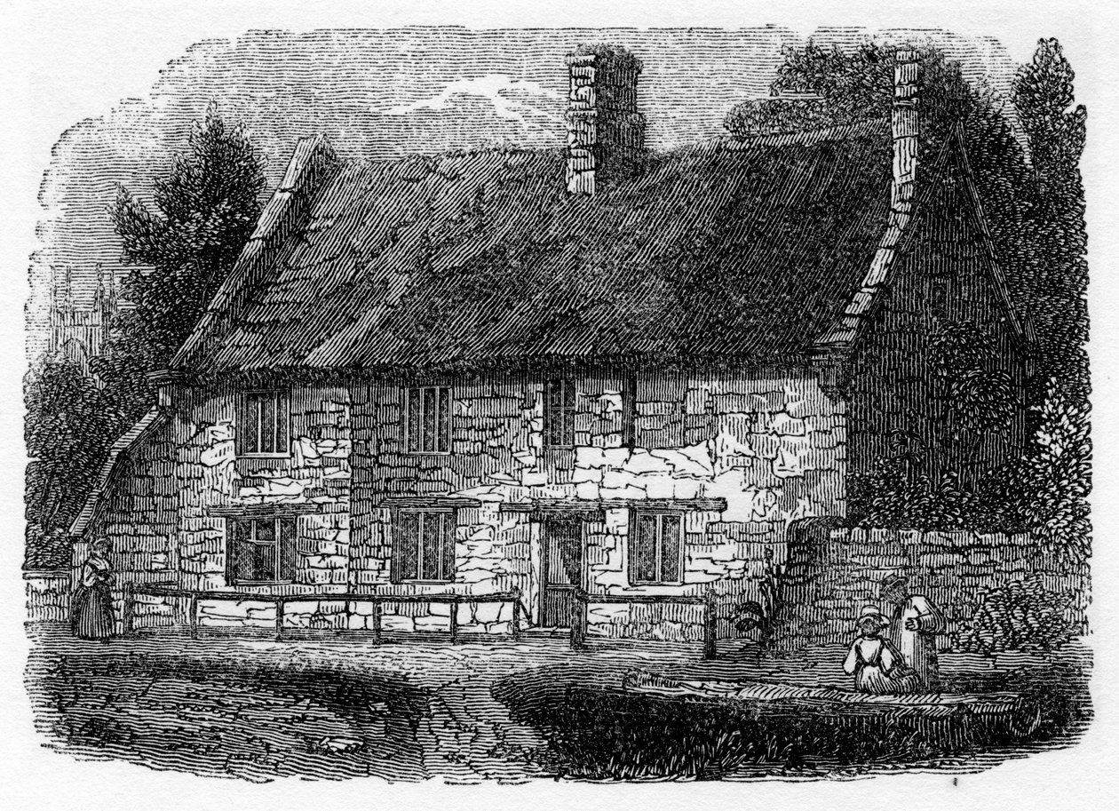 Lugar de nacimiento del Reverendo James Hervey, Hardingston, cerca de Northampton, 1840 de Unbekannt