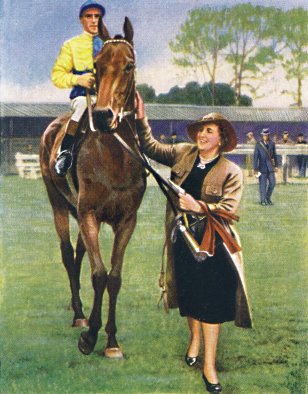 Black Speck, Jinete: A. Richardson, 1939 de Unbekannt