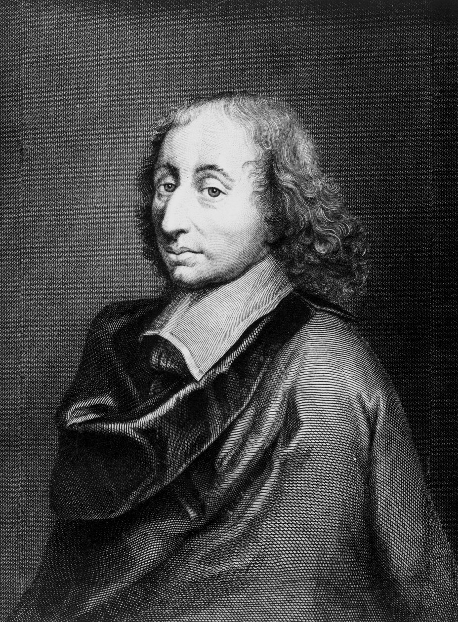 Blaise Pascal, matemático, físico y filósofo francés, c 1650 de Unbekannt