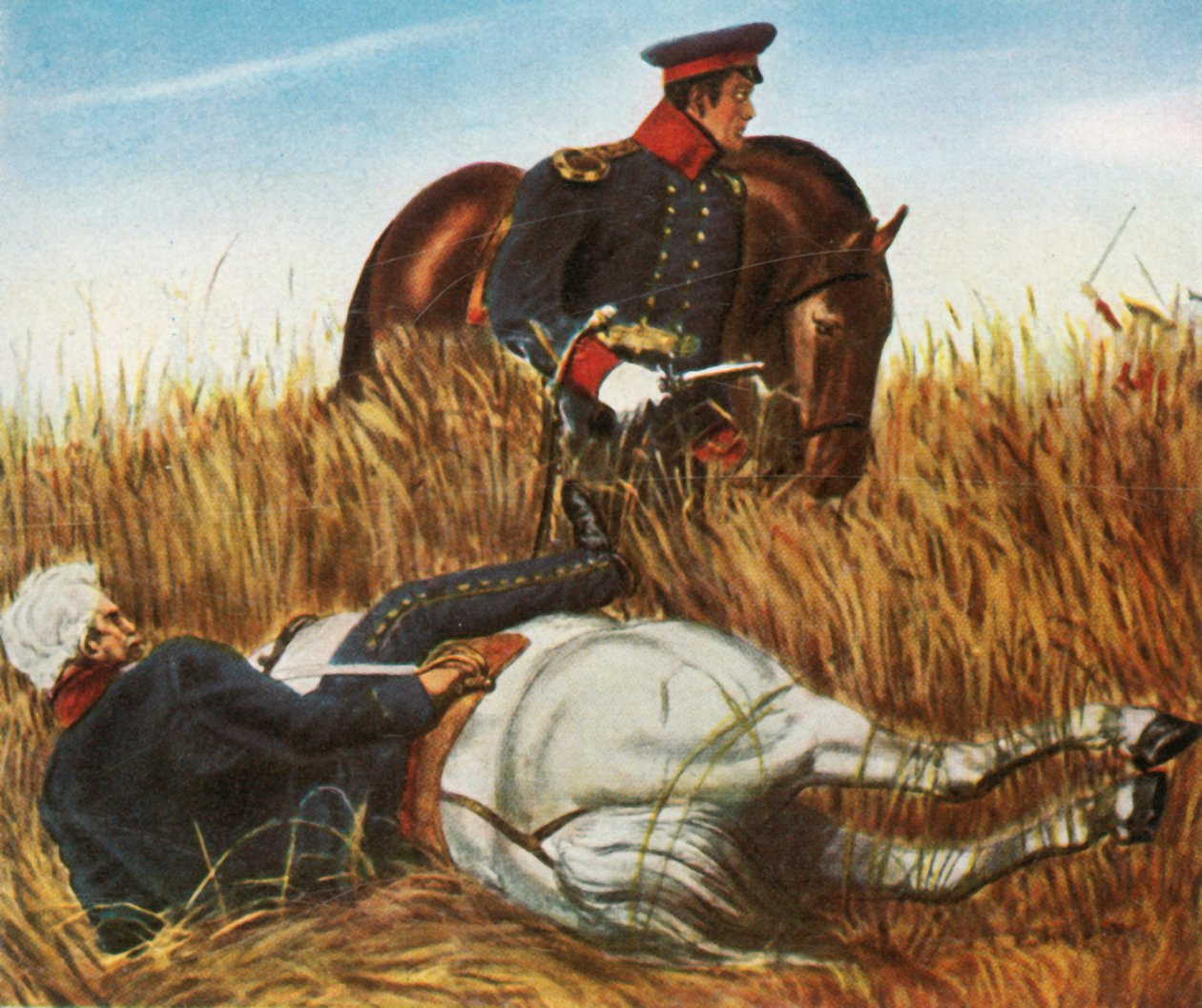 Blücher en la Batalla de Ligny, 16 de junio de 1815, 1936 de Unbekannt