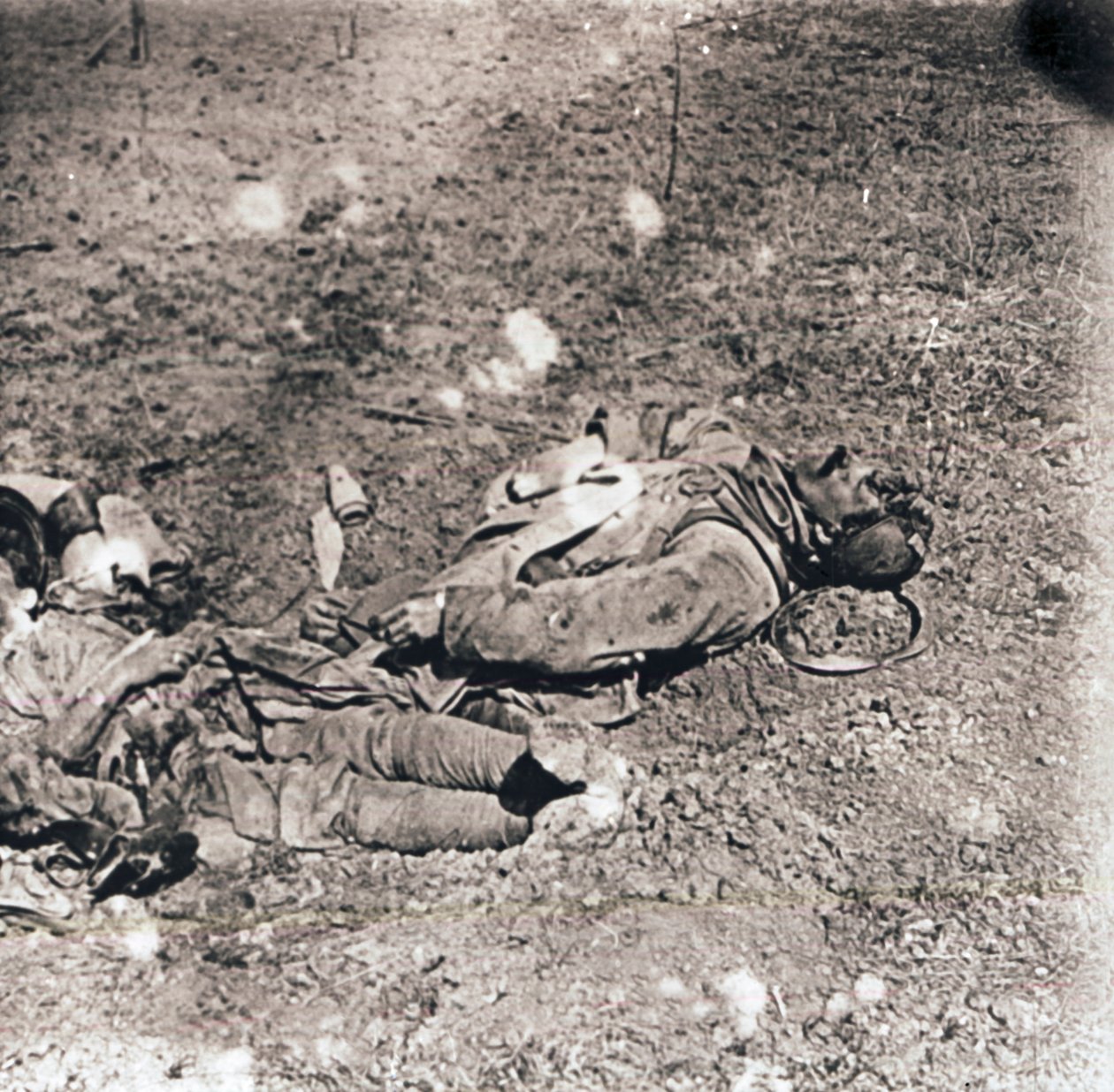 Cuerpos de soldados muertos, c. 1914-c. 1918 de Unbekannt
