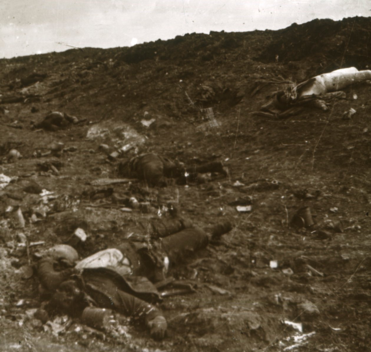 Cuerpo, Somme, norte de Francia, c1916-c1918 de Unbekannt