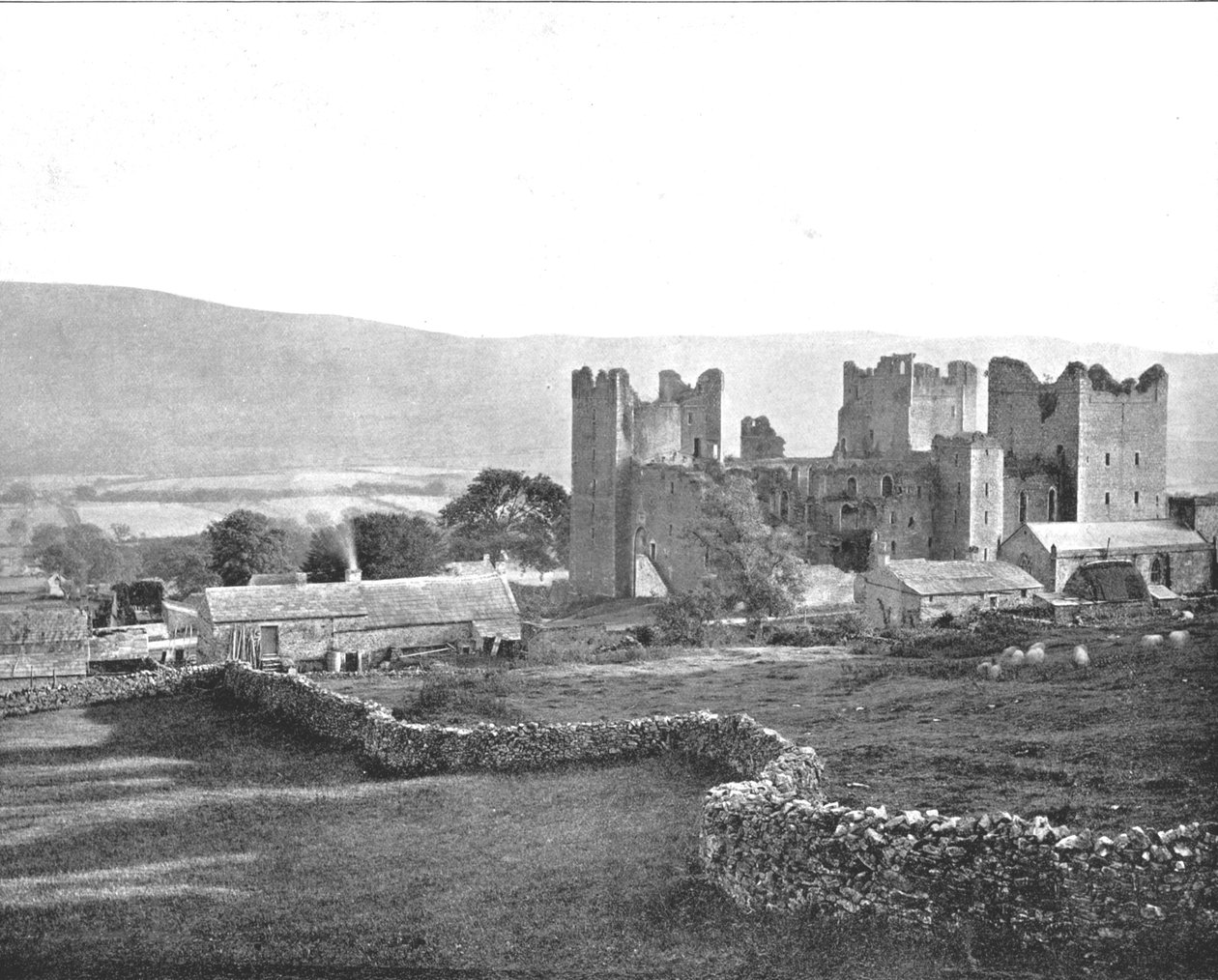 Castillo de Bolton, Wensleydale, North Yorkshire, 1894 de Unbekannt