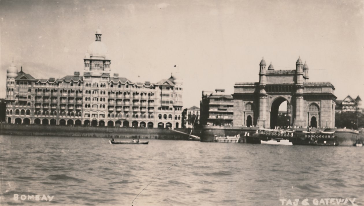 Bombay - Taj y Puerta, c1930 de Unbekannt