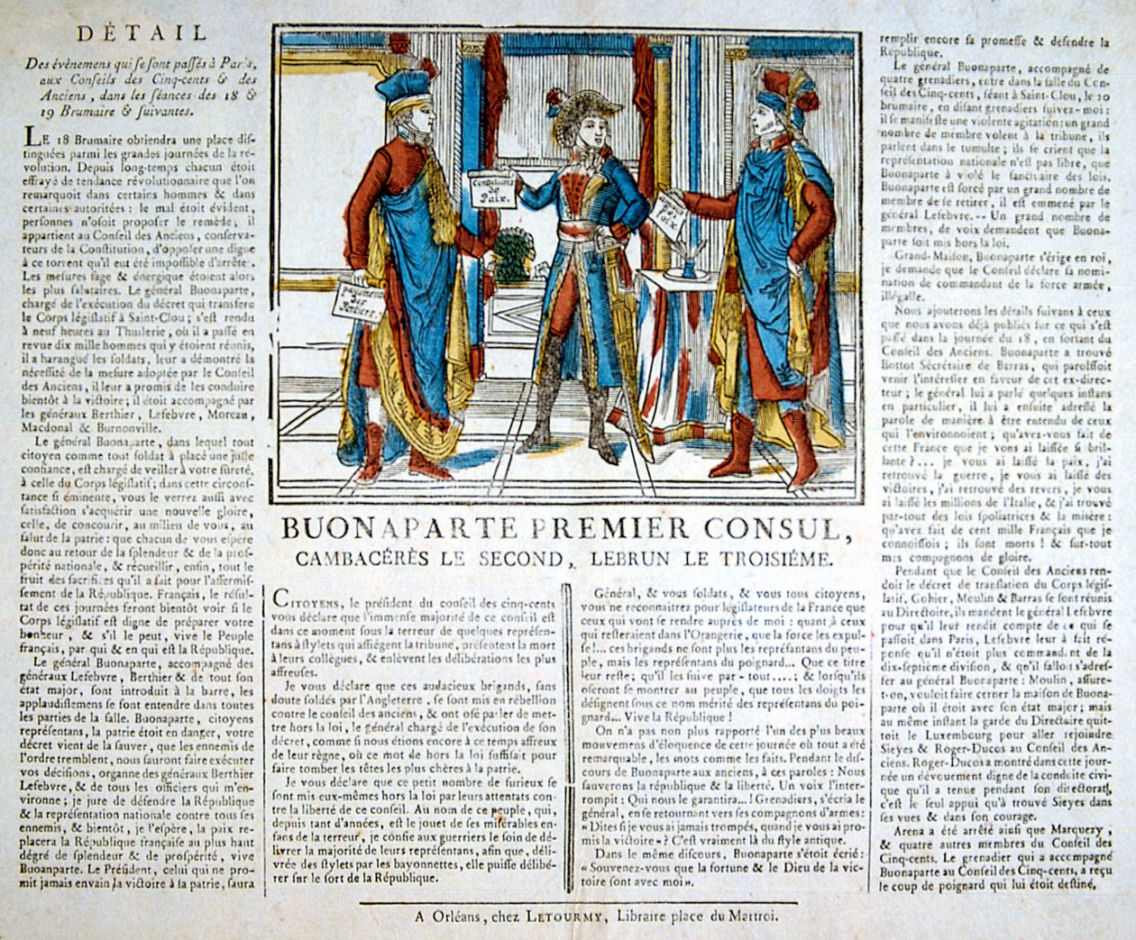 Bonaparte Primer Cónsul, siglo XIX de Unbekannt