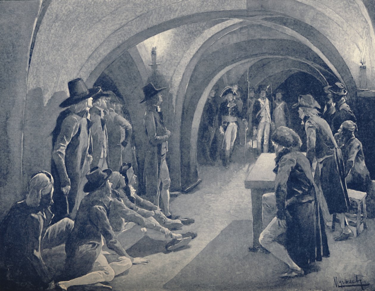 Bonaparte Cerrando El Club del Panteón, 1796, 1896 de Unbekannt