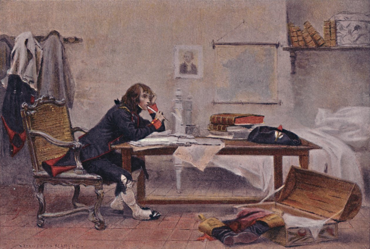 Bonaparte en Auxonne, 1788, 1896 de Unbekannt