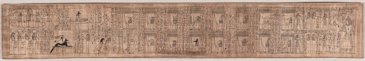 Libro de los Muertos de Hori, c. 1069-945 a.C. de Unbekannt