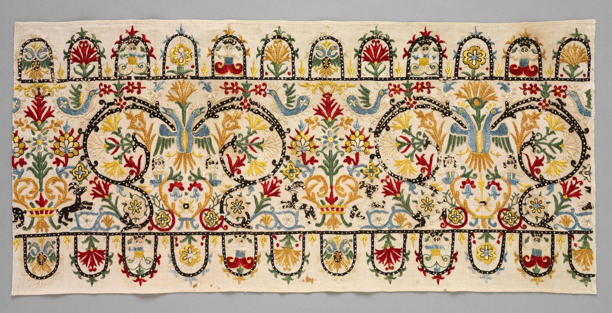 Tiras de Borde de una Falda, 1600s - 1700s de Unbekannt