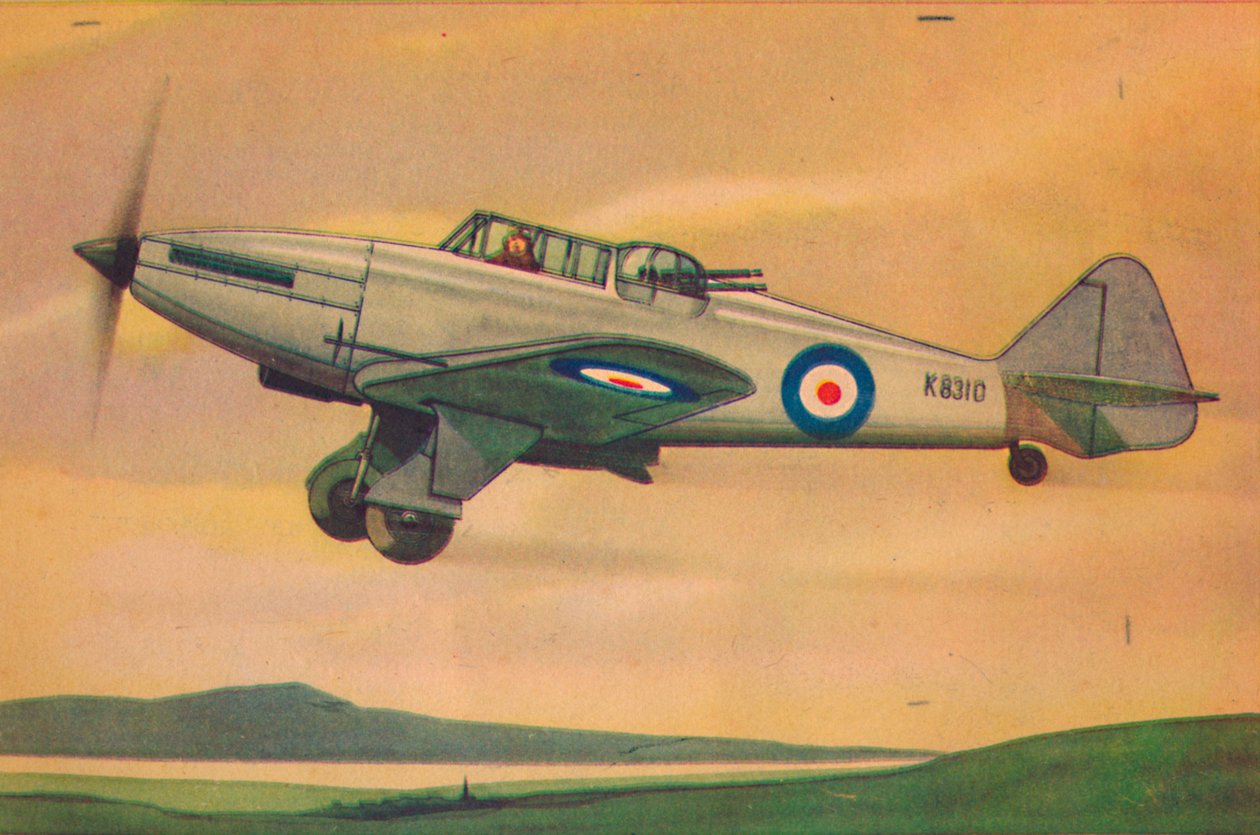 Monoplano de combate Boulton Paul Defiant, c1944 de Unbekannt