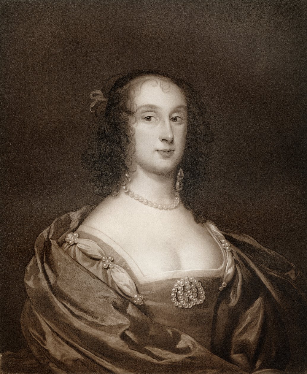Bridget Fleetwood, hija mayor de Oliver Cromwell, siglo XVII, 1899 de Unbekannt